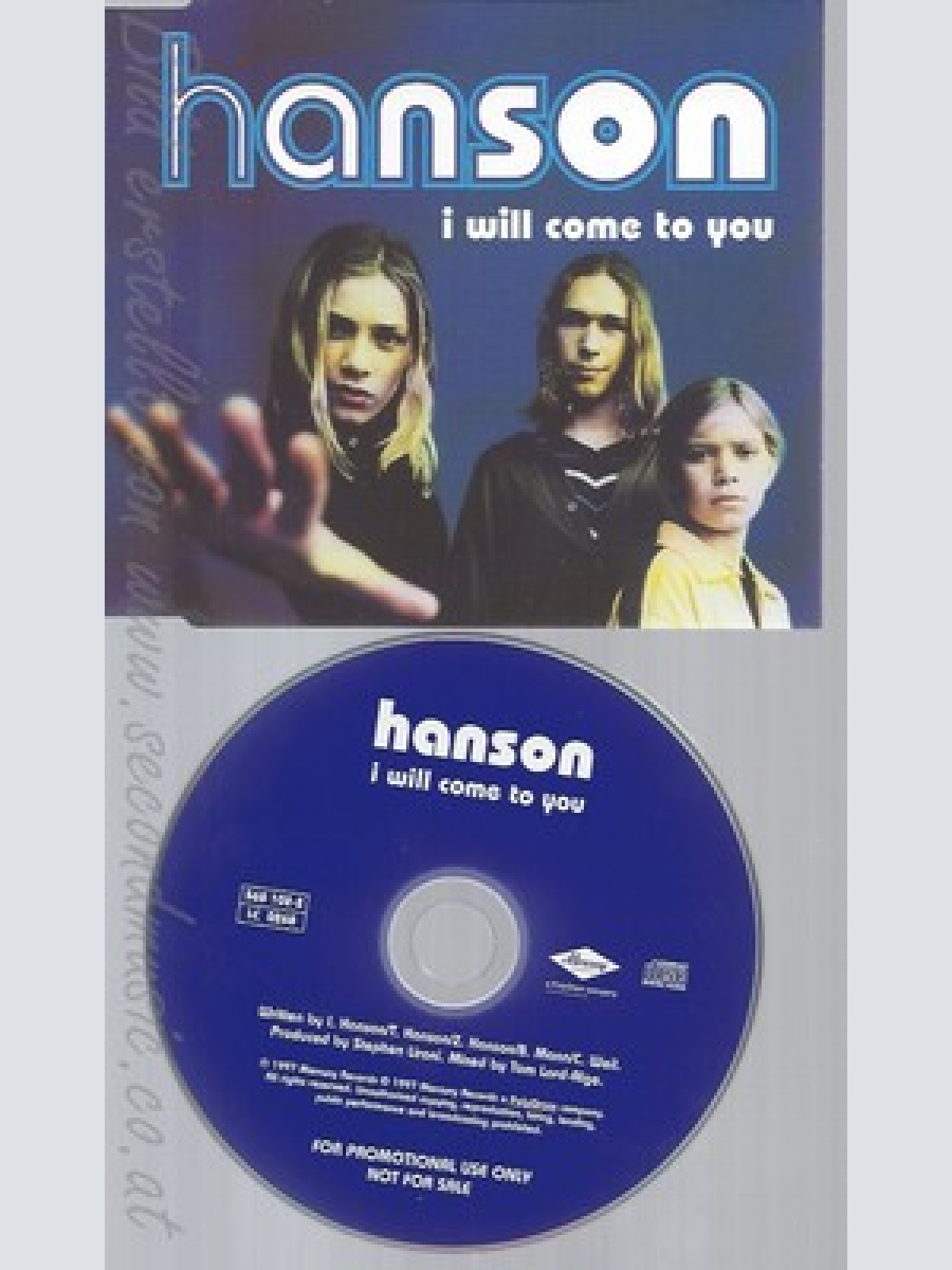 CD--HANSON--I WILL COME TO YOU--PROMO
