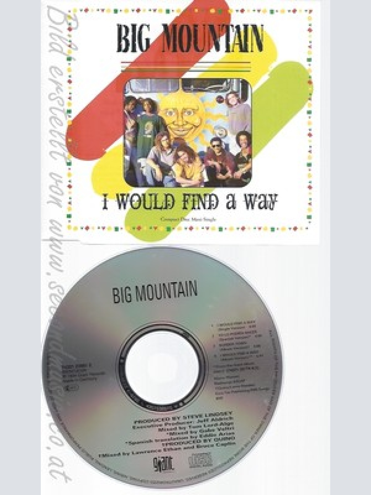 CD--BIG MOUNTAIN - SINGLE -- I WOULD FIND A WAY -