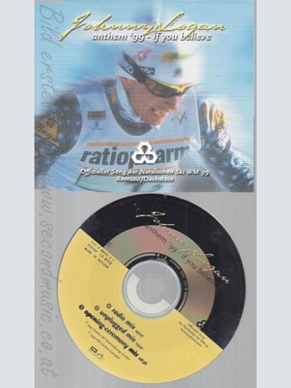 CD--JOHNNY LOGAN -- - SINGLE -- ANTHEM '99-IF YOU BELIEVE