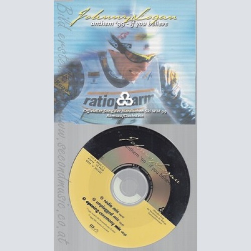 CD--JOHNNY LOGAN -- - SINGLE -- ANTHEM '99-IF YOU BELIEVE