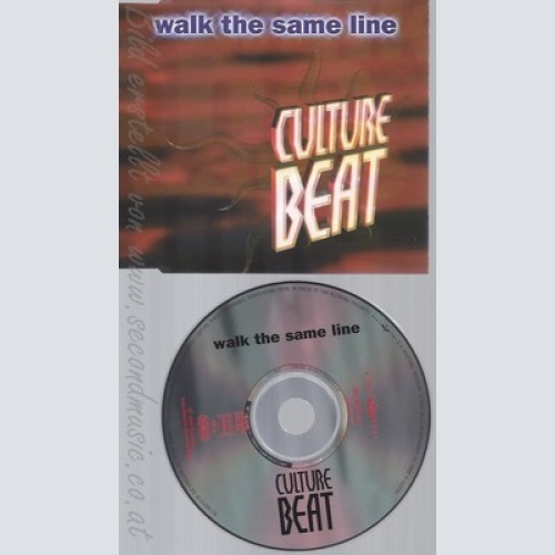 CD--CULTURE BEAT - - - SINGLE -- WALK THE SAME LINE -