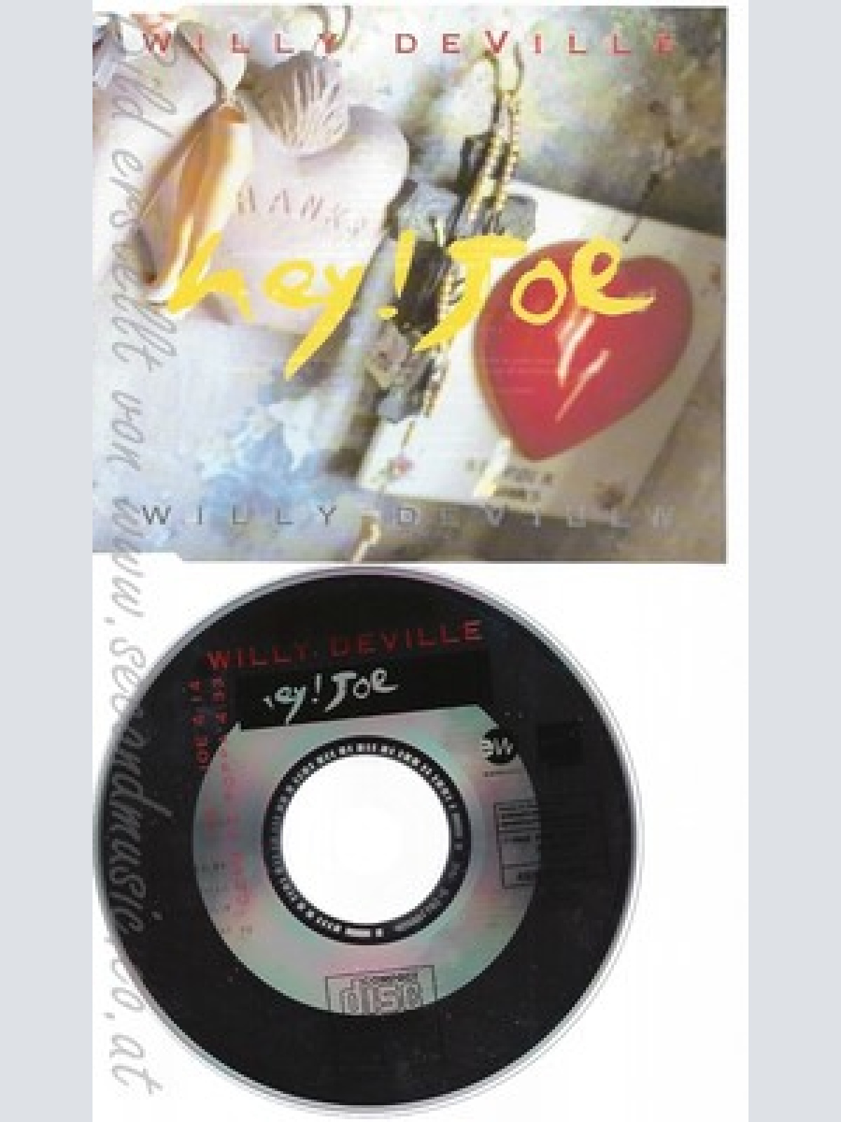 CD--WILLY DE VILLE - SINGLE -- HEY JOE