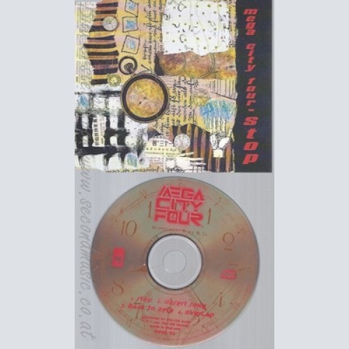 CD--MEGA CITY FOUR - SINGLE -- STOP -4 TRACKS,   -