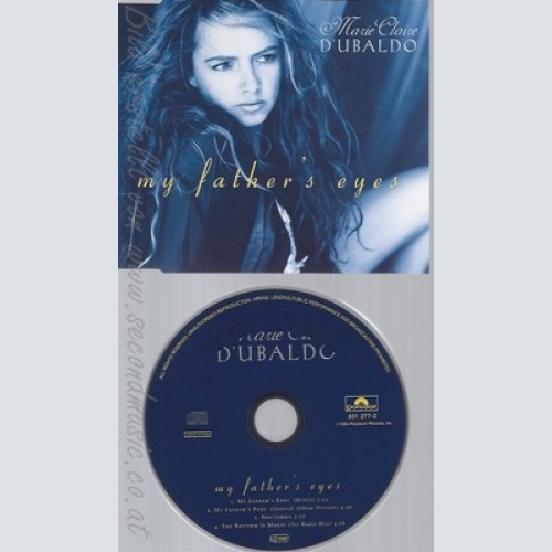 CD--MARIE CLAIRE D'UBALDO - SINGLE -- MY FATHER'S EYES -INCL. 2 VERSIONS,   -