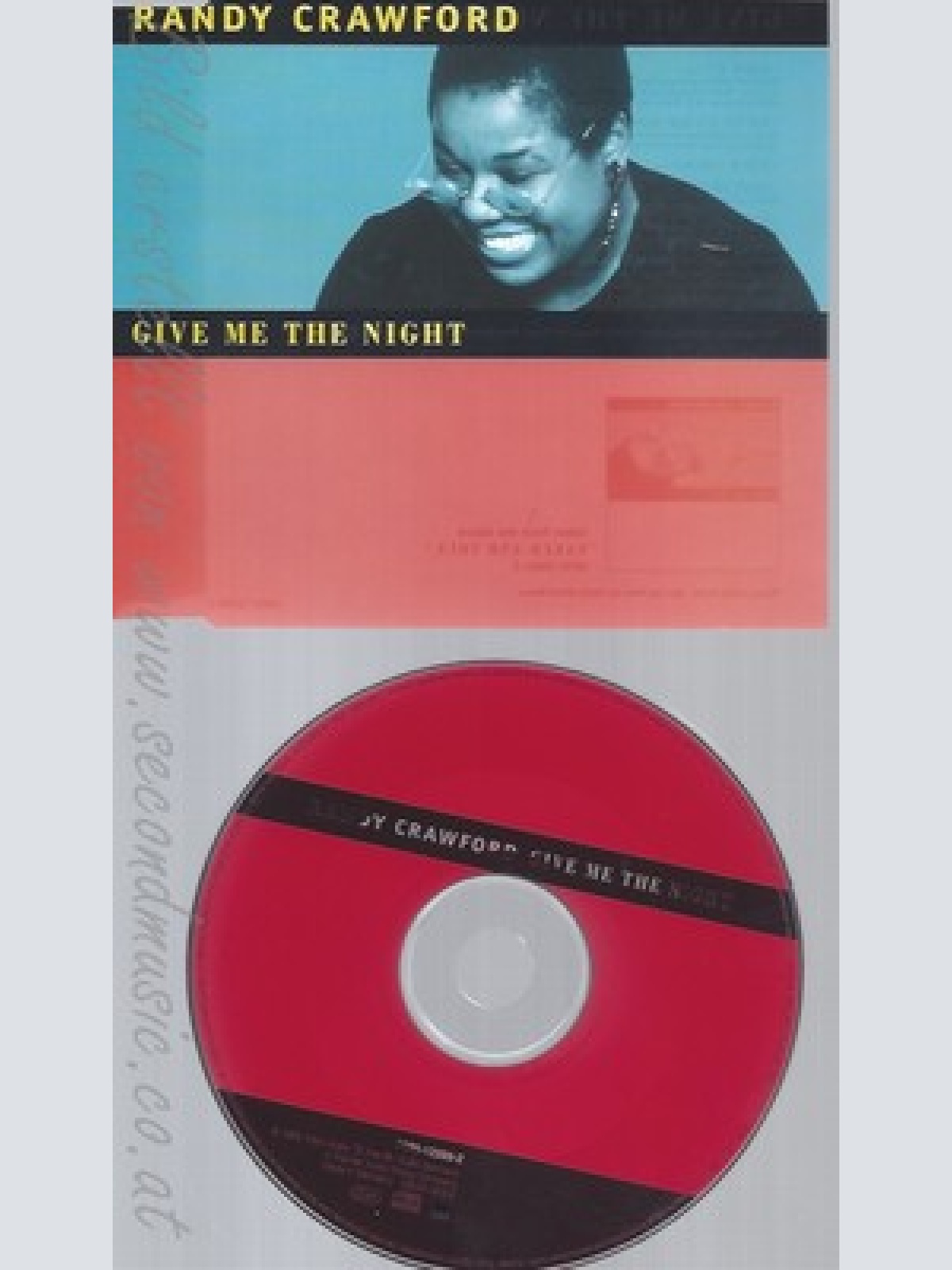 CD--RANDY CRAWFORD - SINGLE -- GIVE ME THE NIGHT
