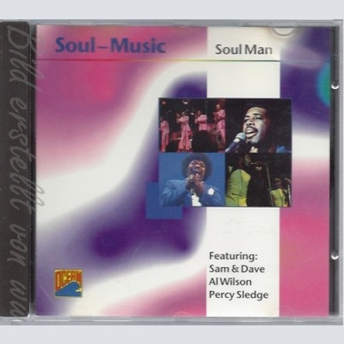 CD--VARIOUS -- SOUL MUSIC - SOUL MAN