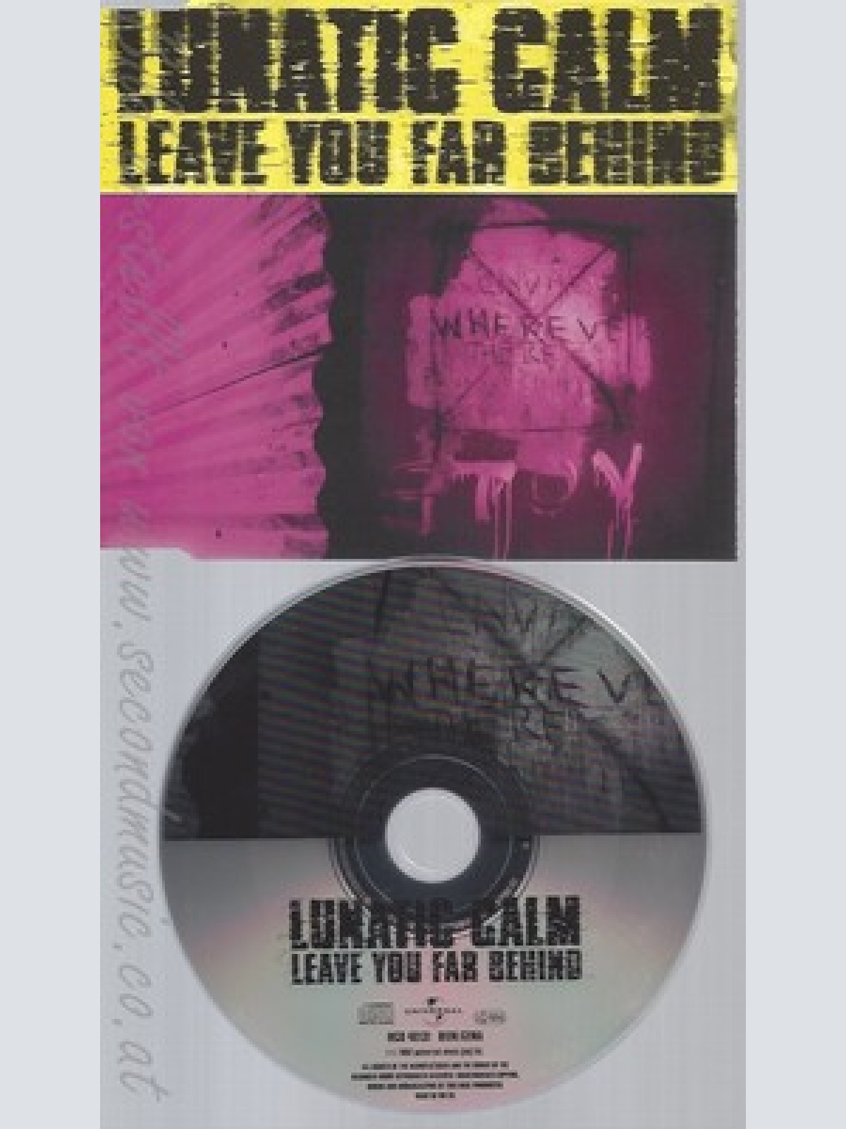 CD--LUNATIC CALM -2008- - SINGLE -- LEAVE YOUR FAR BEHIND