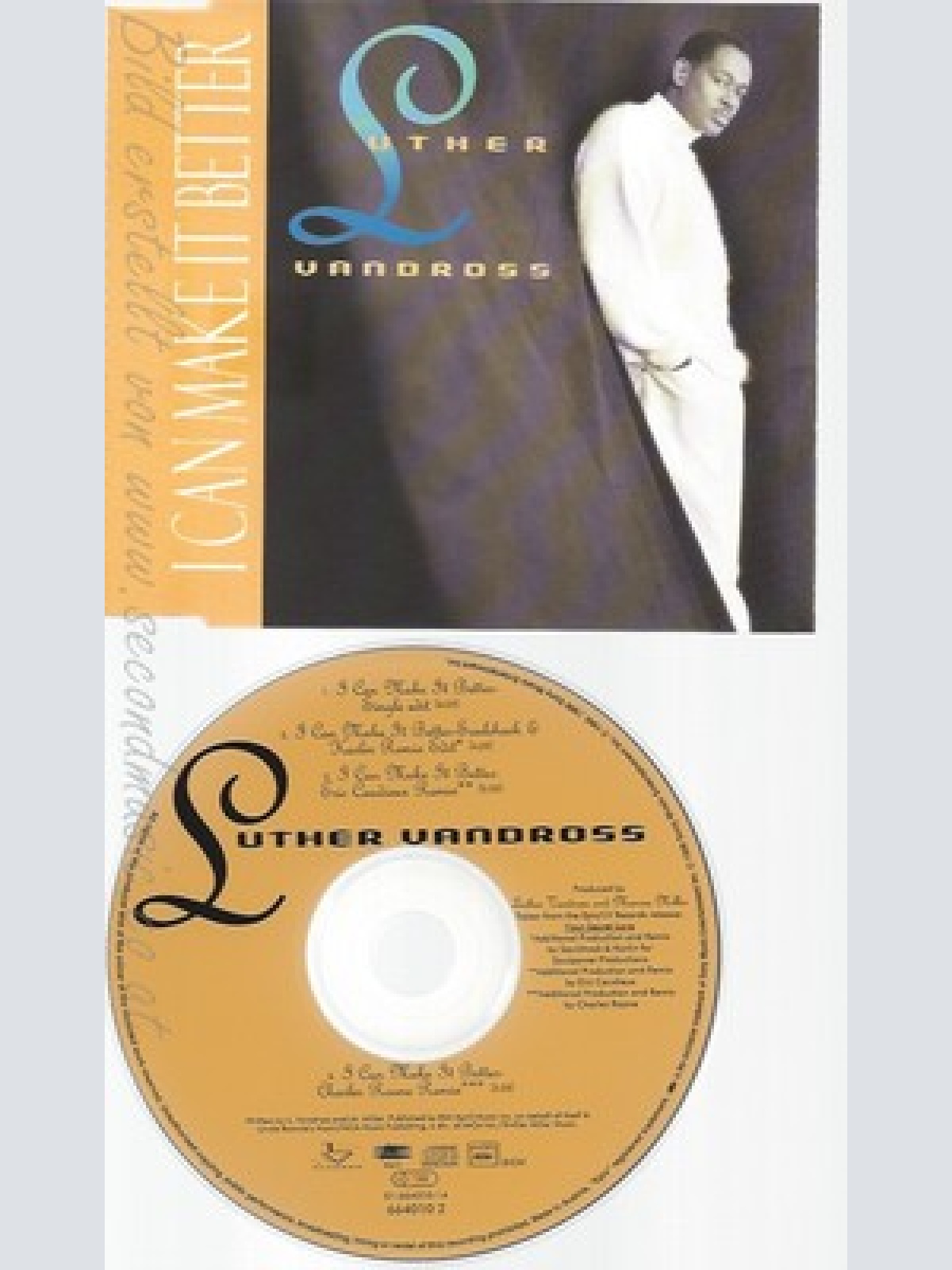 CD--LUTHER VANDROSS -  - - SINGLE -- I CAN MAKE IT BETTER