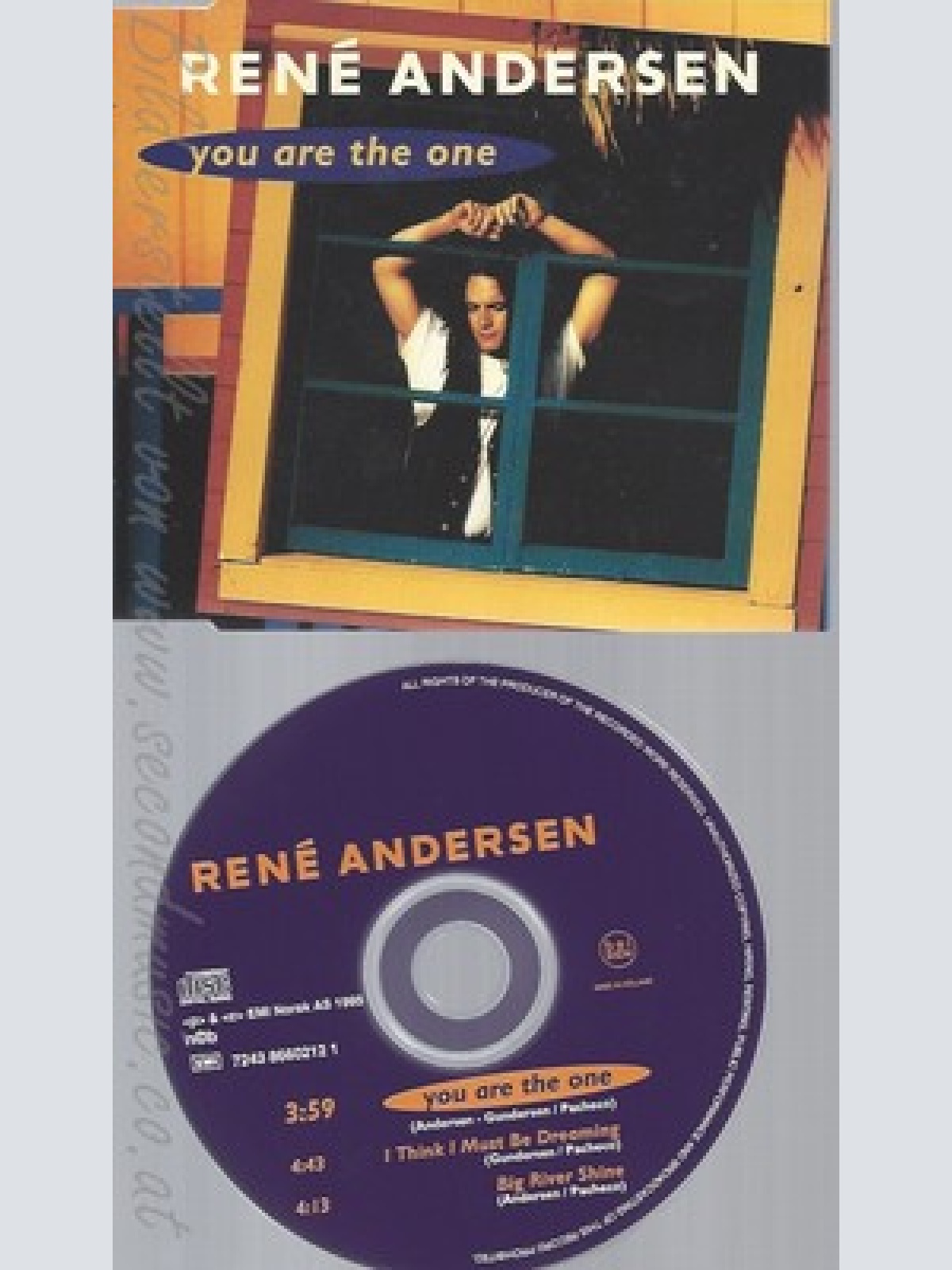 CD--RENE ANDERSEN - - SINGLE -- YOU ARE THE ONE