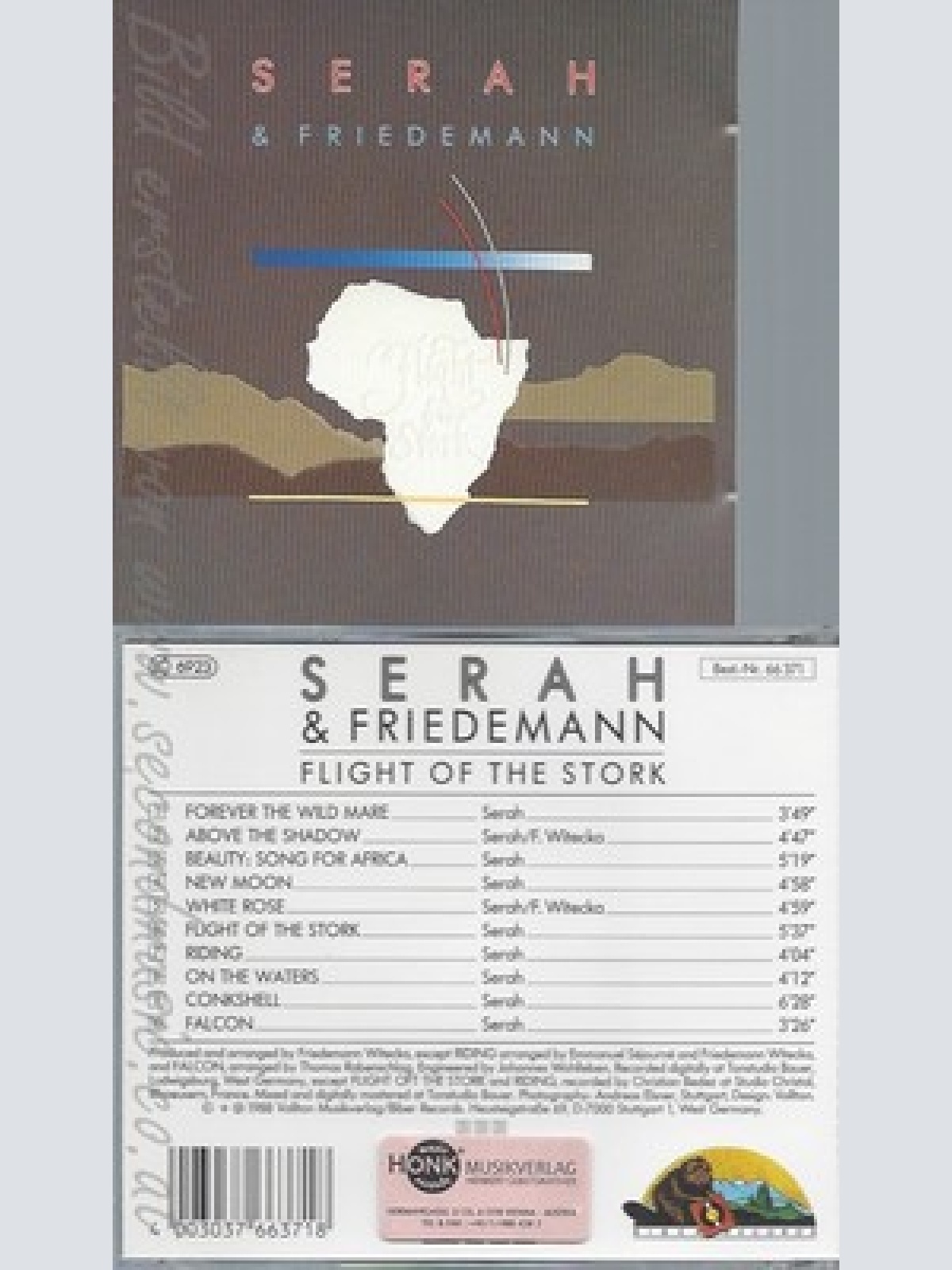 CD--FRIEDEMANN - -- FLIGHT OF THE STORK