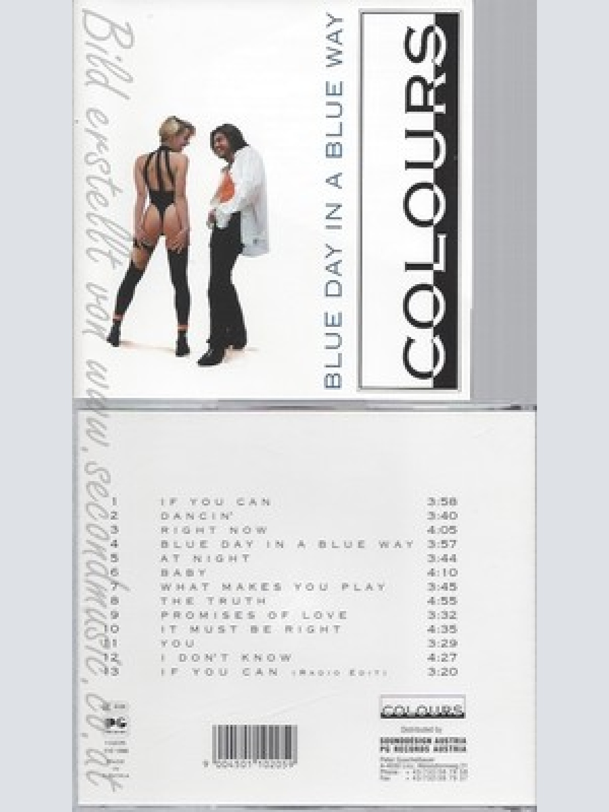 CD--COLOURS - BLUE DAY IN A BLUE WAY