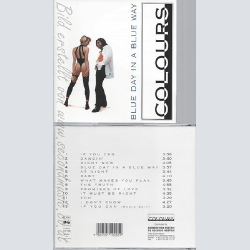 CD--COLOURS - BLUE DAY IN A BLUE WAY