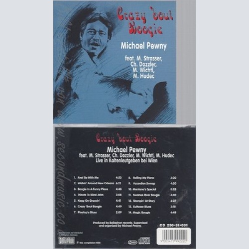 CD--MICHAEL PEWNY -1996- -- CRAZY'BOUT BOOGIE