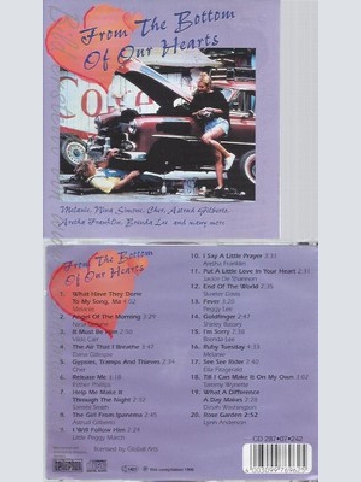 CD--VARIOUS - -- FROM THE BOTTOM OF OUR HEARTS