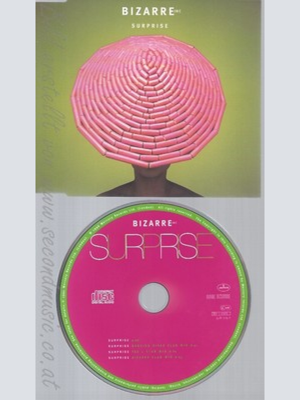 CD--BIZARRE INC - SINGLE -- SURPRISE -4 VERSIONS, -