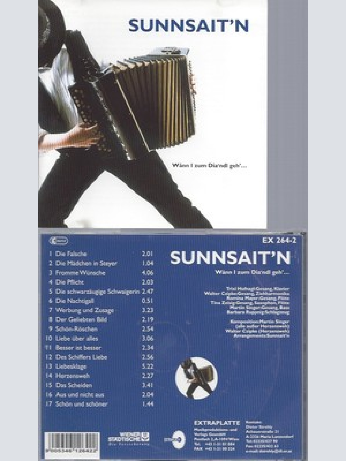 CD--SUNNSAITN -1996- -- WANN I ZUM DIARNDL GEH'