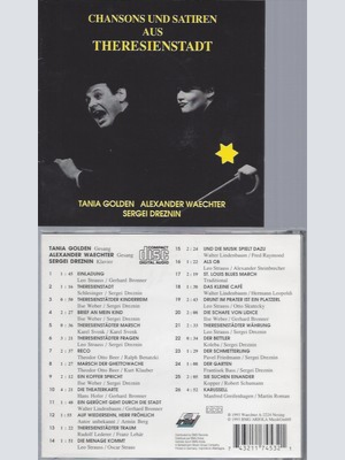 CD--HANSONS U.SATI / DIVERSE -1993- -- THERESIENSTADT