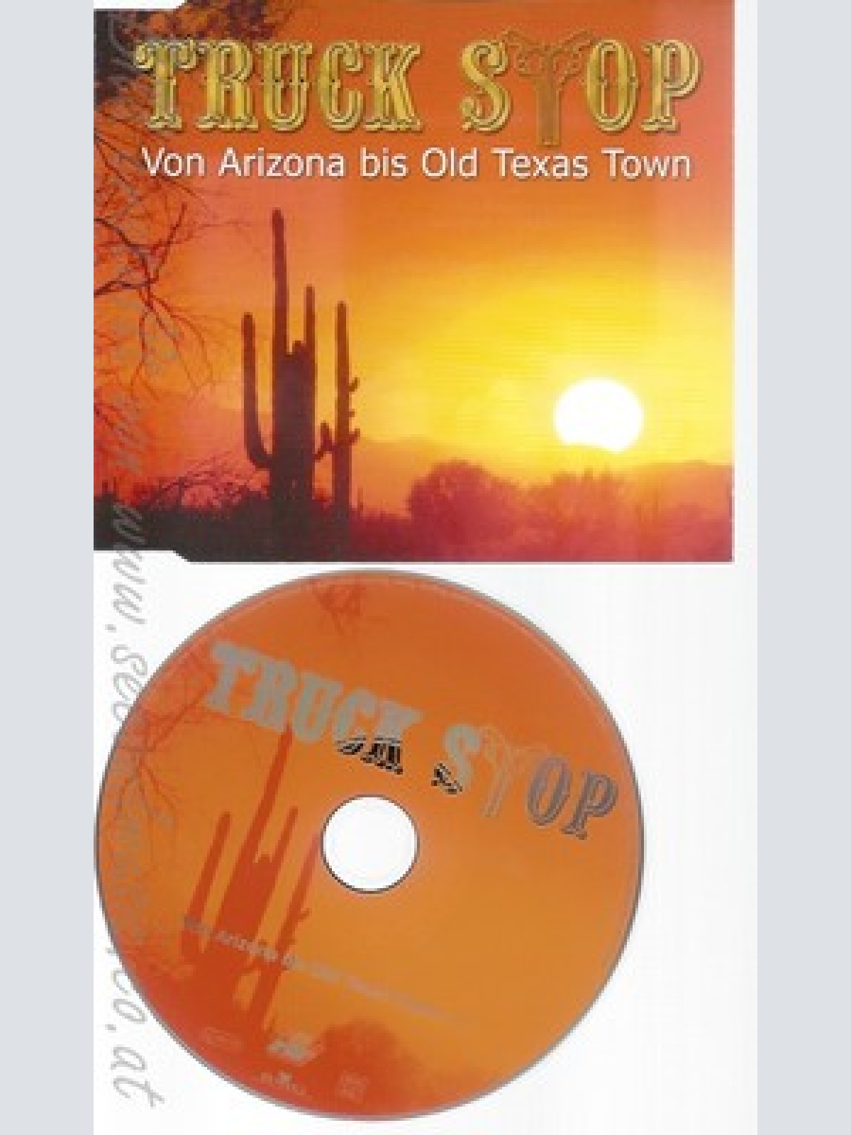 CD--ARIZONA BIS OLD TEXAS TOWN -1 TRACK, - / TRUCK STOP - SINGLE --