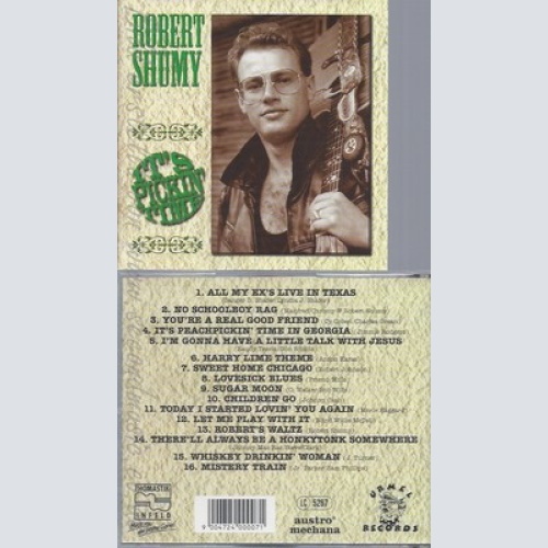 CD--ROBERT SHUMY - -- IT'S PICKIN' TIME