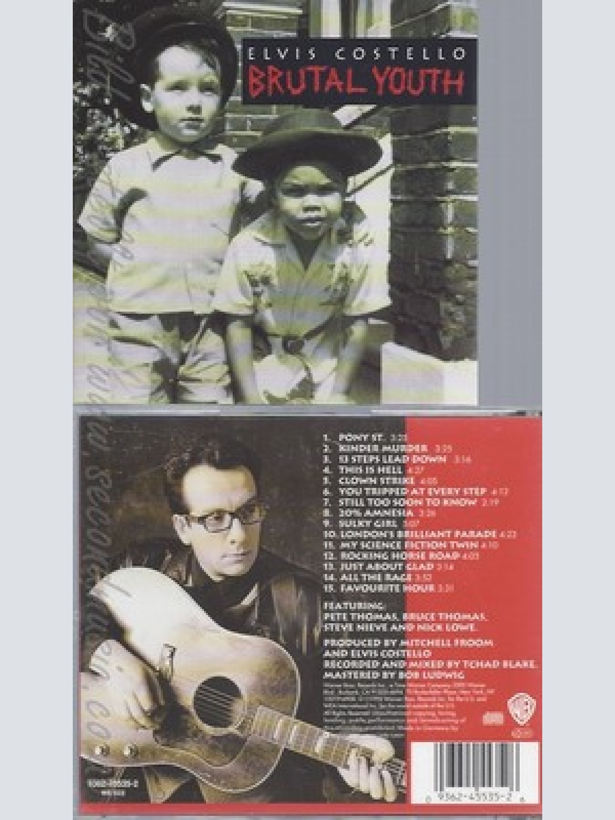 CD--ELVIS COSTELLO -1994- -- BRUTAL YOUTH