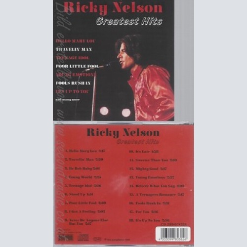 CD--RICKY NELSON -- -- RICKY NELSON-GREATEST HITS