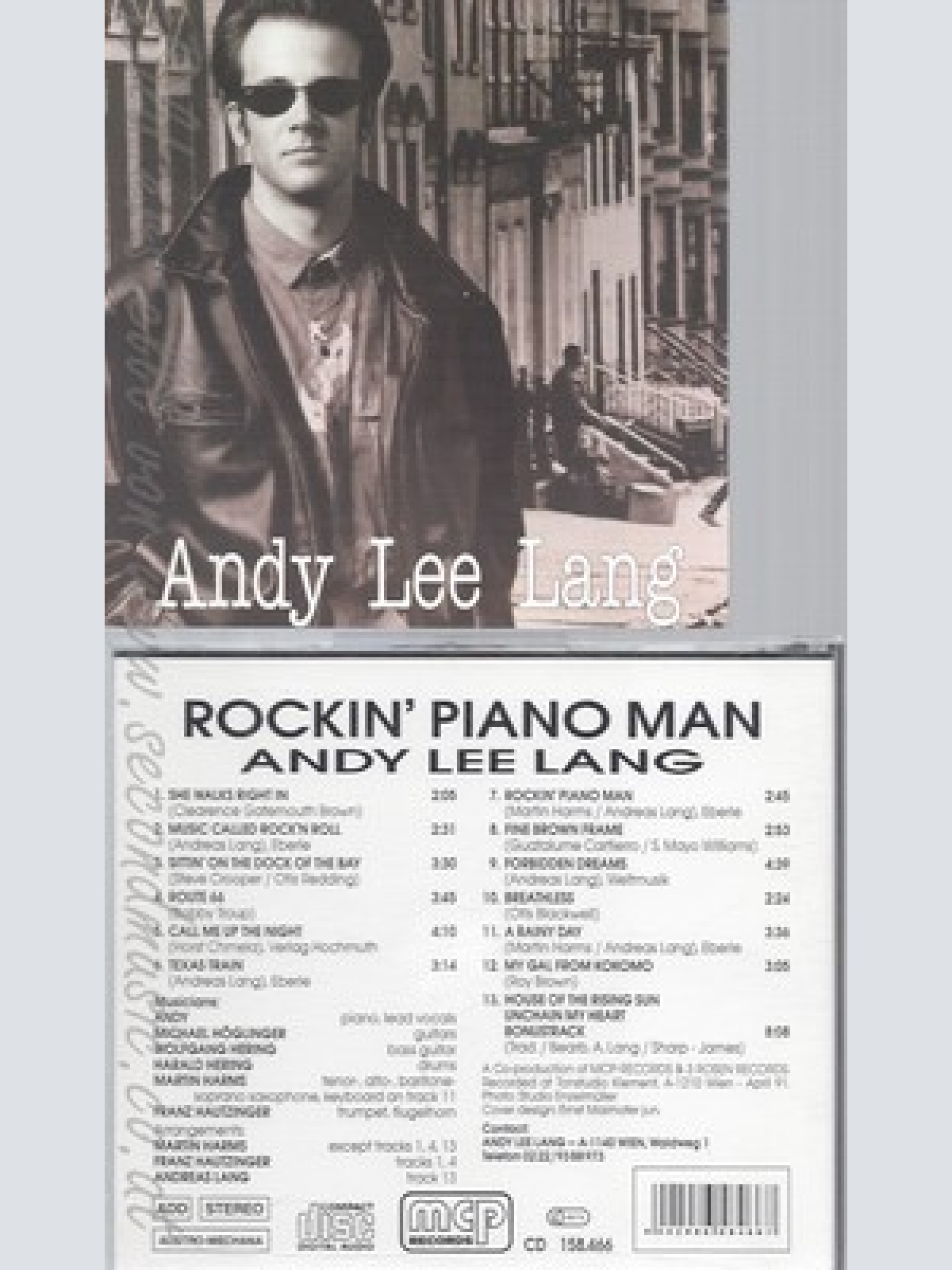 CD--ANDY LEE LANG -- -- ROCKIN PIANO MAN