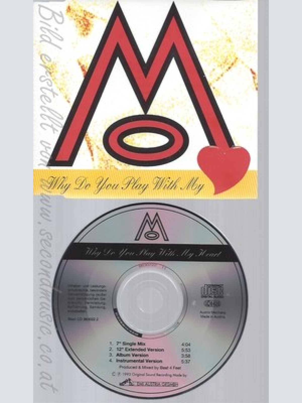 CD--MO --- WHY DO YOU PLAY WITH MY HEART