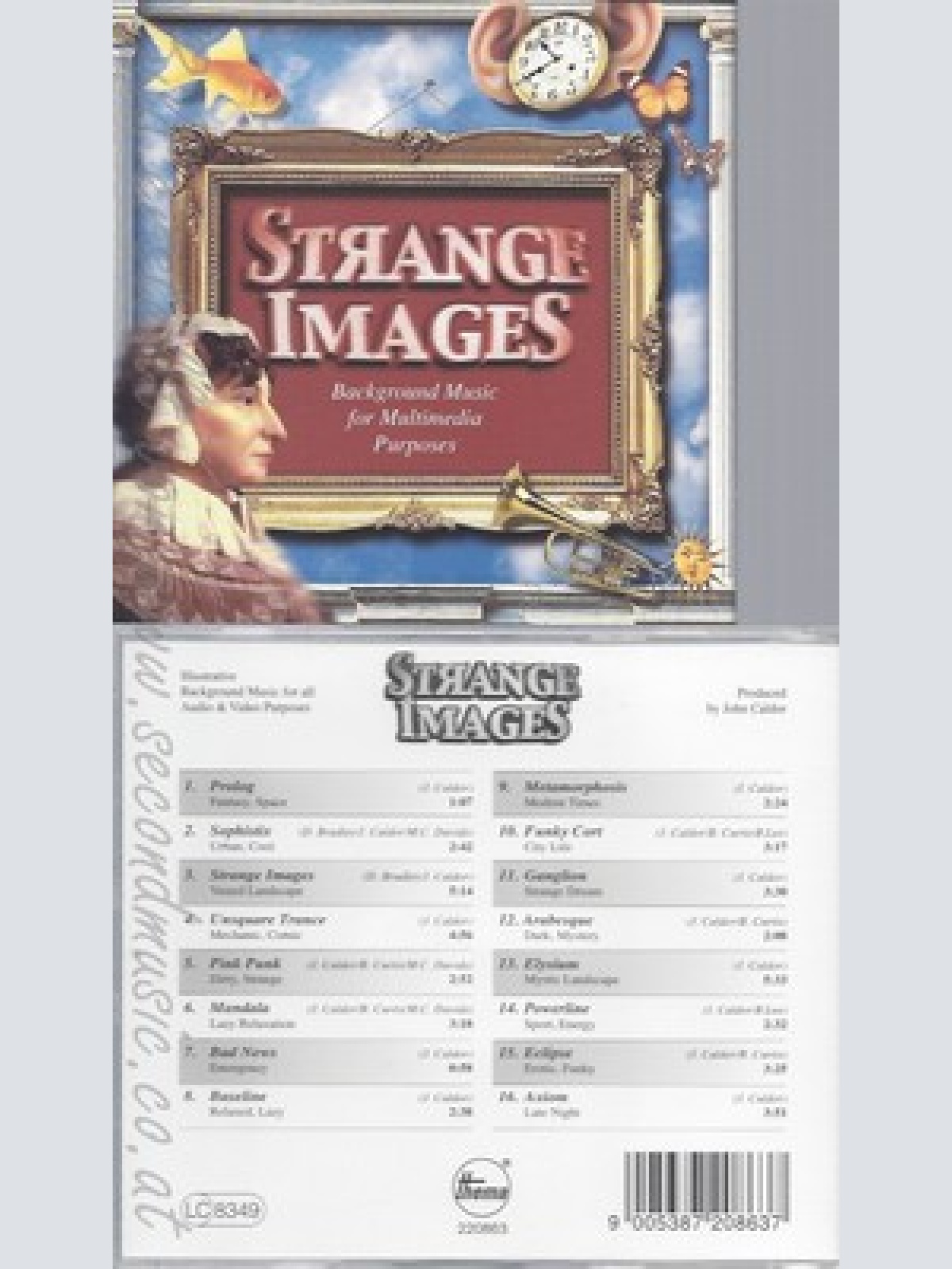 CD--JOHN CALDOR -2003- -- STRANGE IMAGES