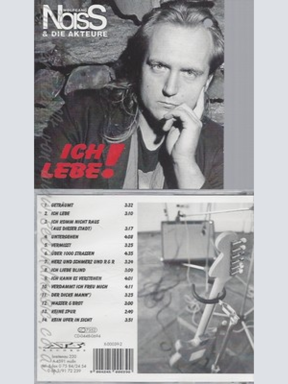 CD--NOISS WOLFGANG & DIE AKTEURE -- ICH LEBE