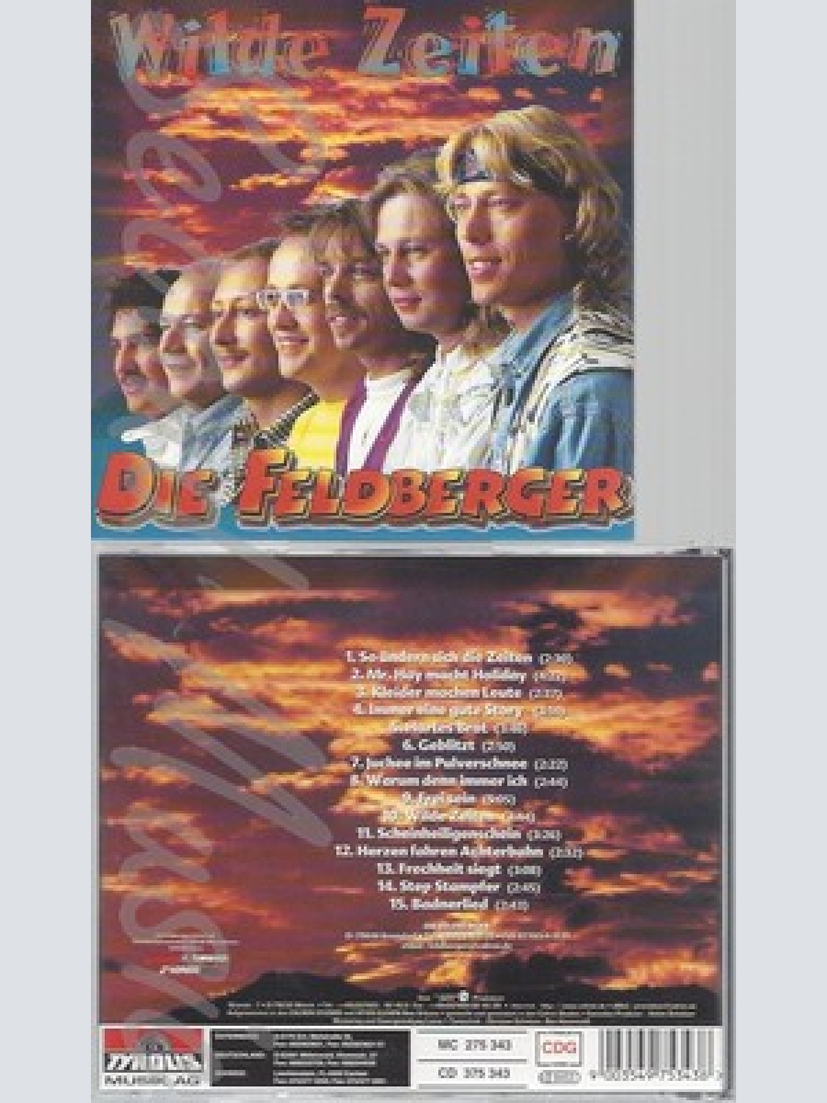 CD--FELDBERGER -1997- -- WILDE ZEITEN