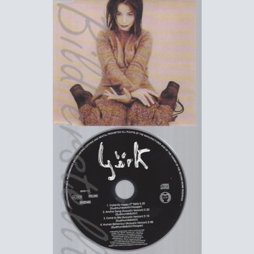 CD--BJOERK ----VIOLENTLY HAPPY