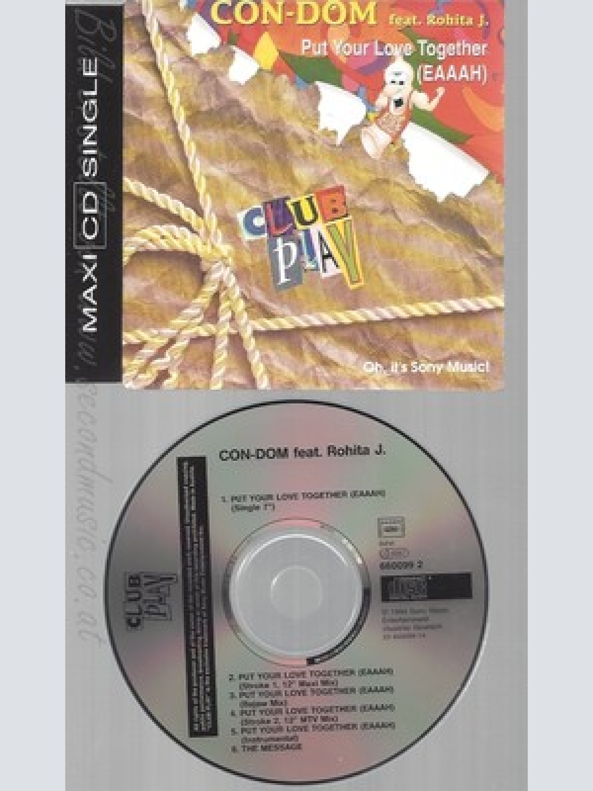CD--CON-DOM-- PUT YOUR LOVE TOGETHER