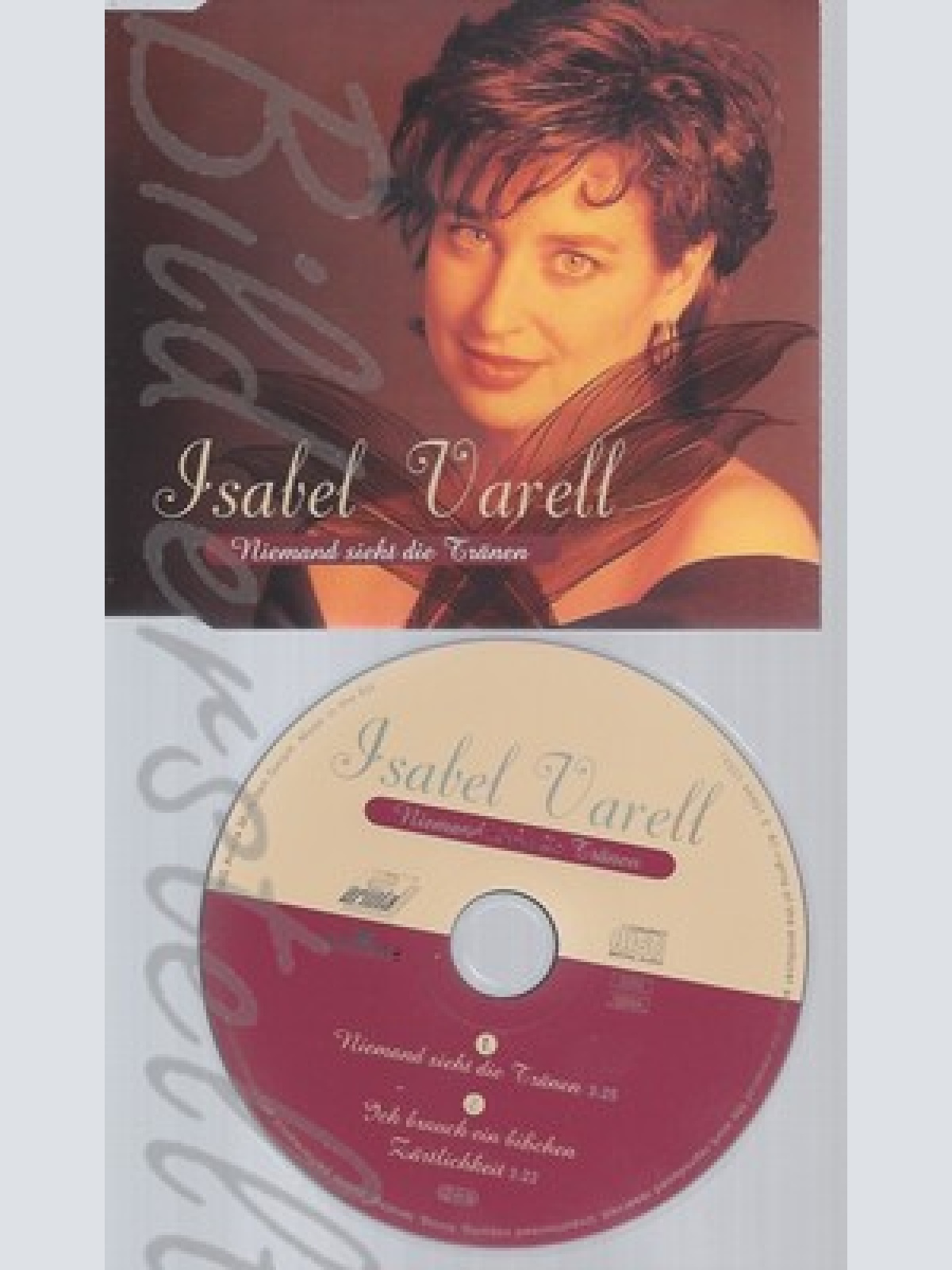 CD--ISABEL VARELL -- --- NIEMAND SIEHT DIE TRAENEN