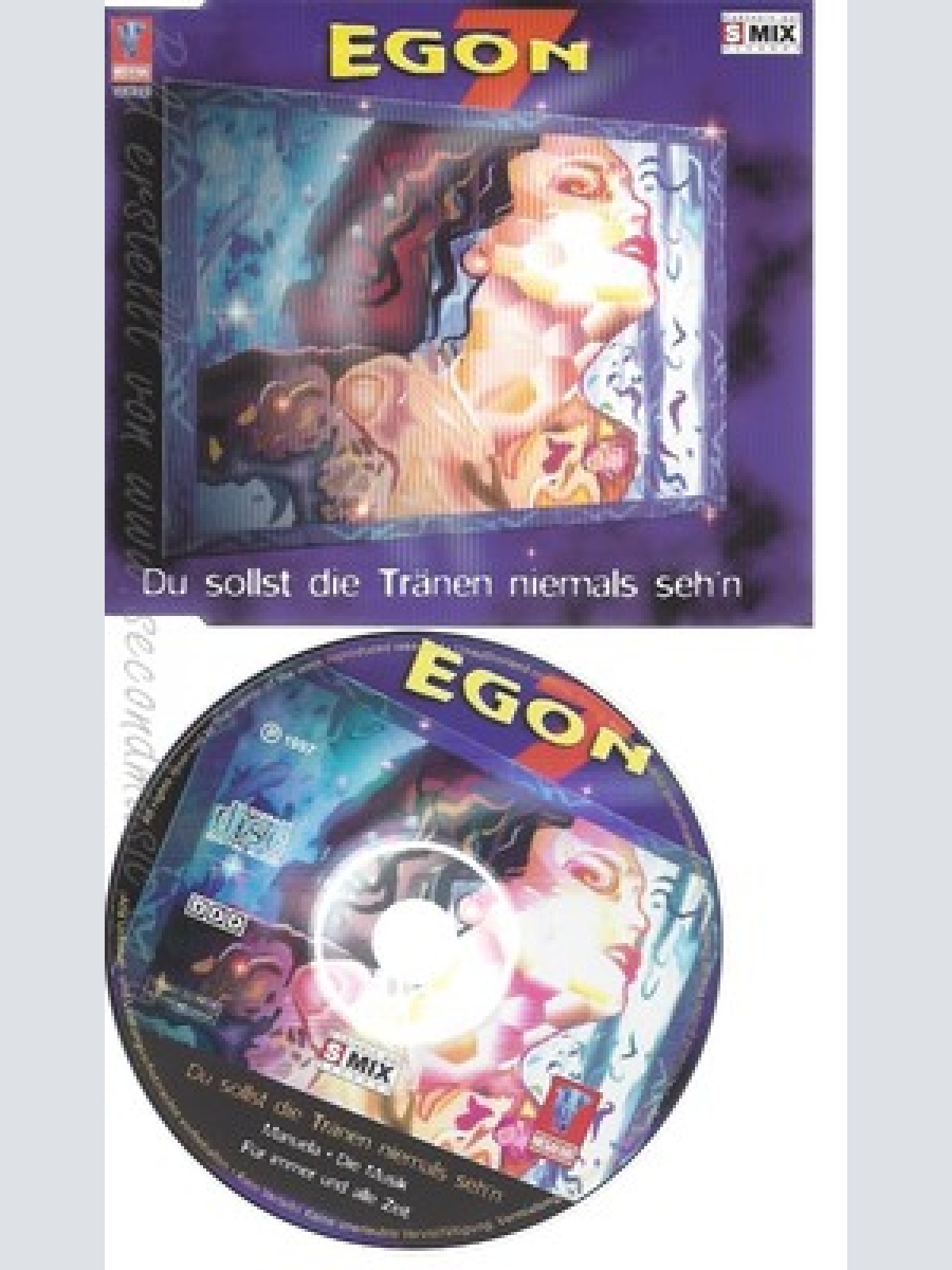 CD--EGON 7 --- DU SOLLST DIE TRAENEN NIEMALS SEH'N