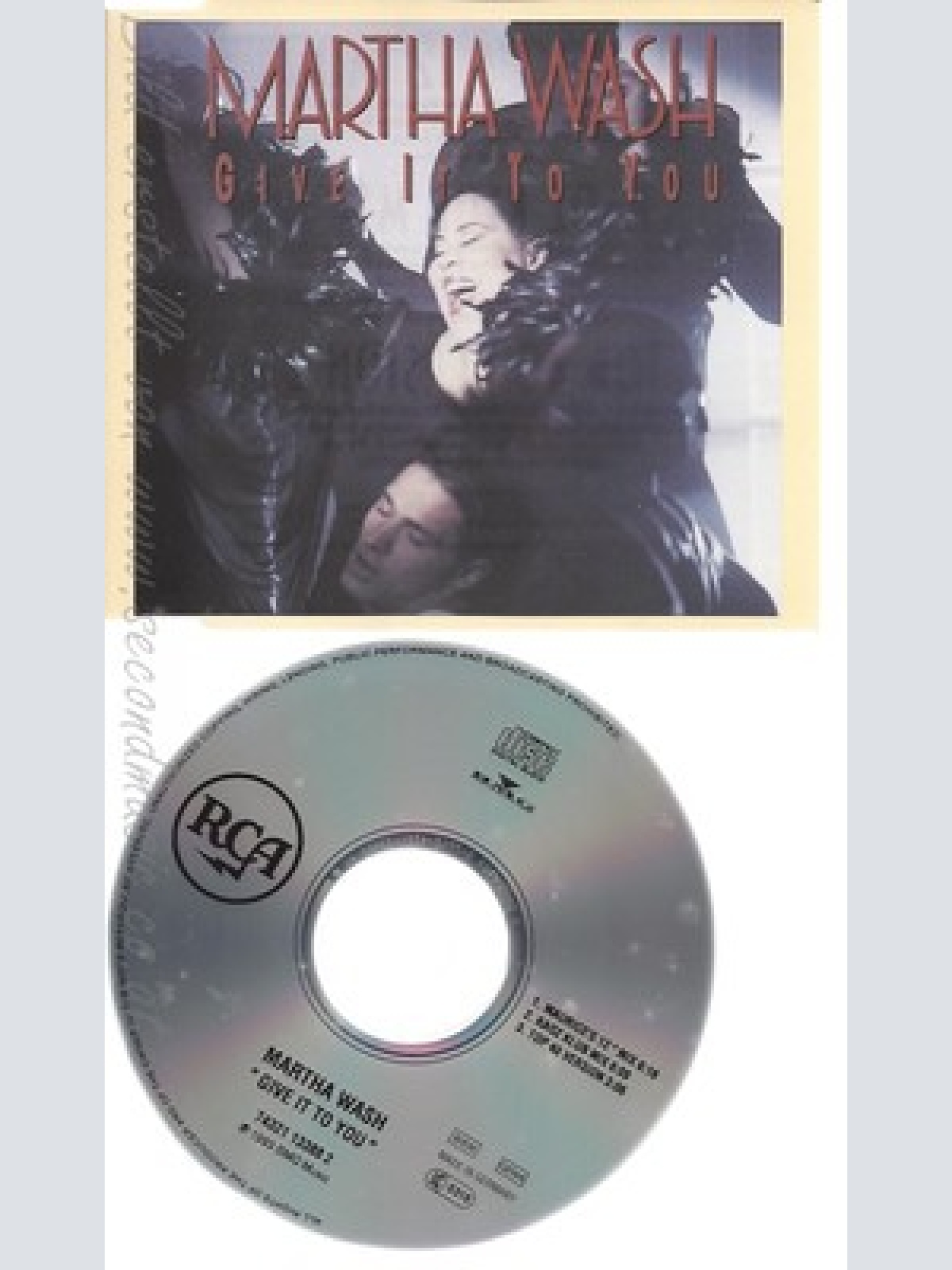 CD--MARTHA WASH ----3 VERSIONS, 1993-