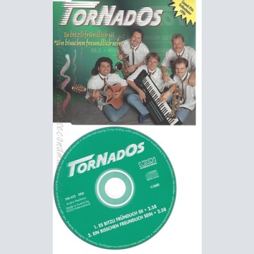 CD--TORNADOS --VERSION--1996-- SINGLE -- ES BITZLI FRUEENDLICH SII