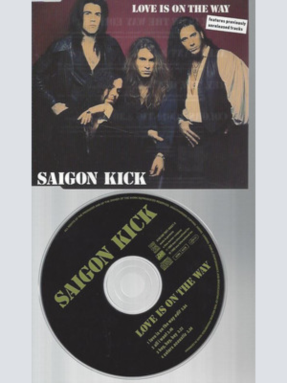 CD--SAIGON KICK --- LOVE IS ON THE WAY