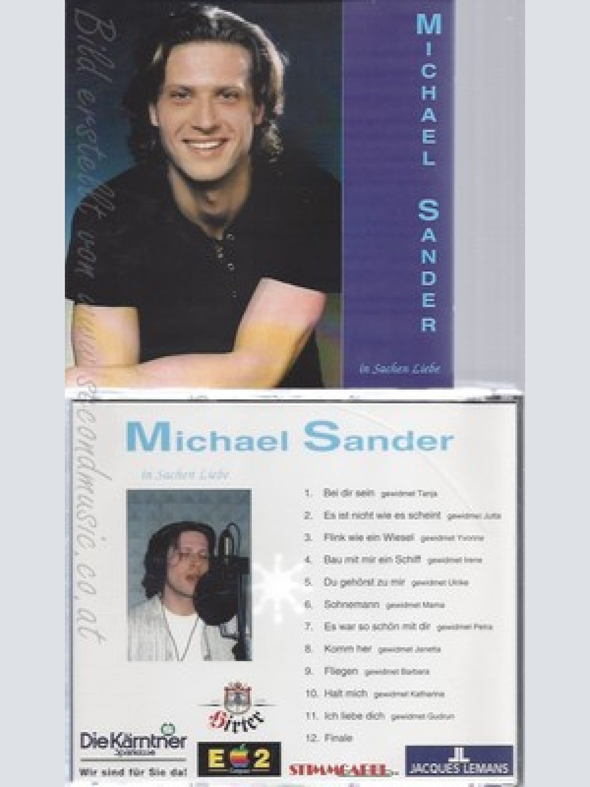 CD--MICHAEL SANDER--IN SACHEN LIEBE