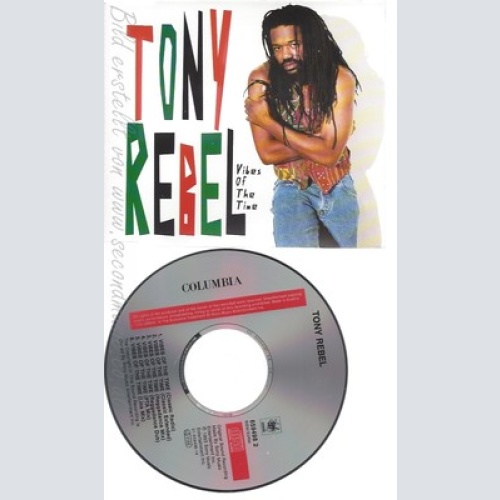 CD--TONY REBEL --- VIBES OF THE TIME
