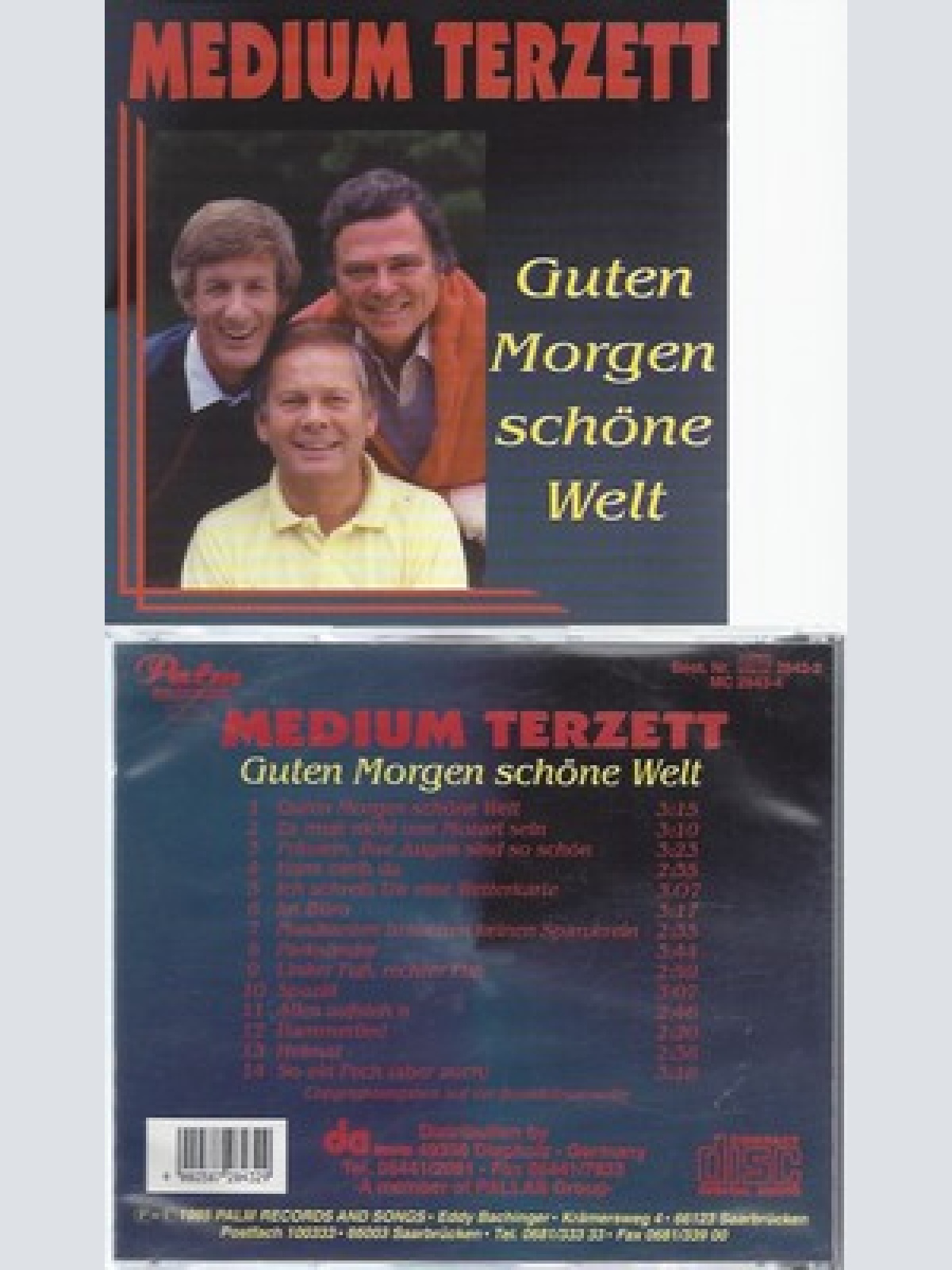 CD--MEDIUM TERZET--GUTEN MORGEN SCHOENE WELT