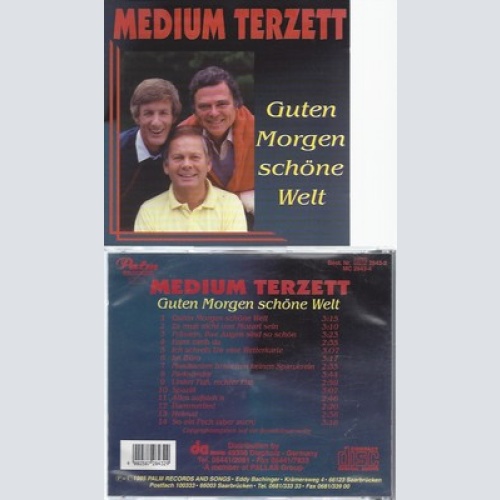 CD--MEDIUM TERZET--GUTEN MORGEN SCHOENE WELT