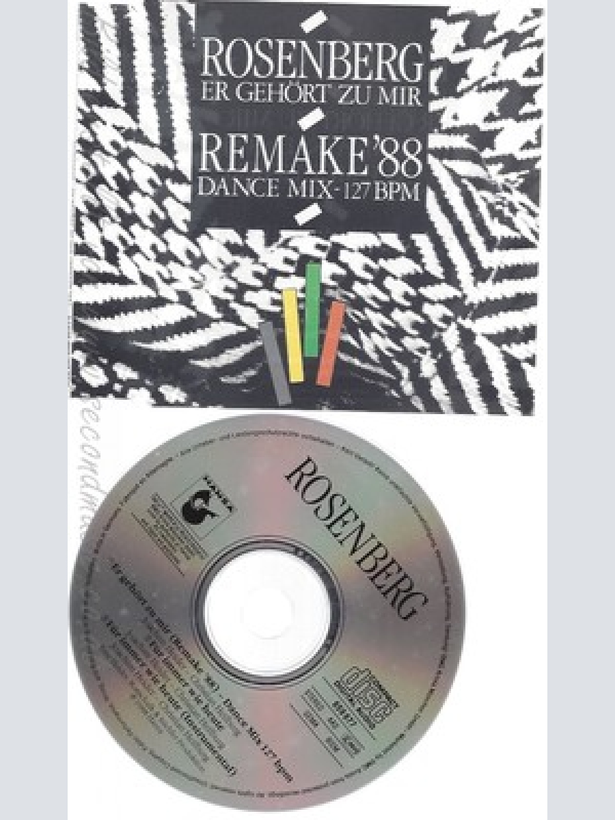 CD--MARIANNE ROSENBERG -- --- ER GEHOERT ZU MIR '88