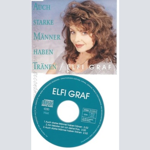 CD--ELFI GRAF -AUCH STARKE MAENNER HABEN TRAENEN ---INCL. KARAOKE-
