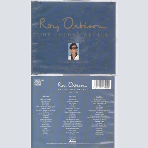 CD--ROY ORBISN--THE GOLDEN DECADE--3CD BOX
