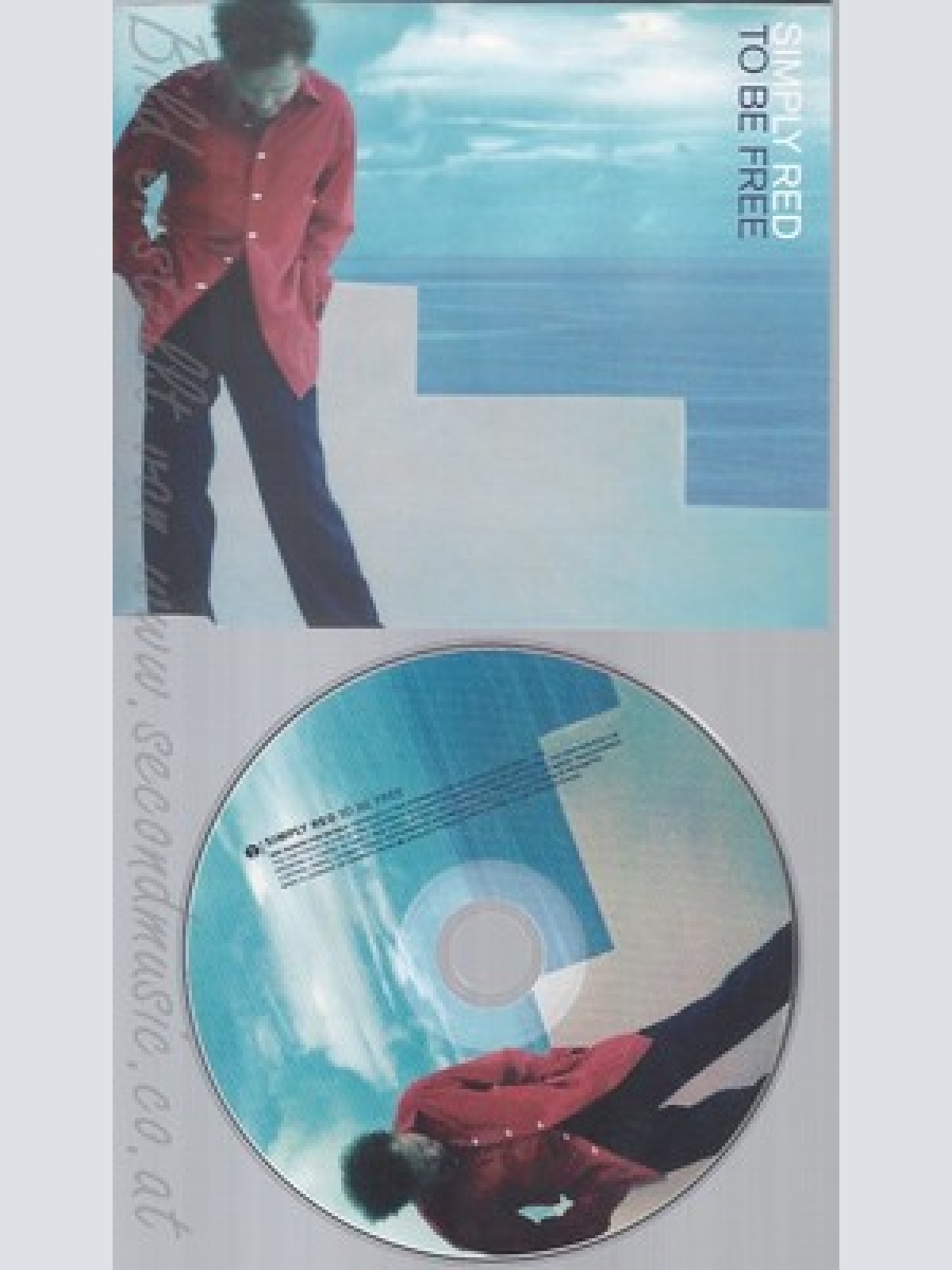 CD--SIMPLY RED -- - SINGLE -- TO BE FREE
