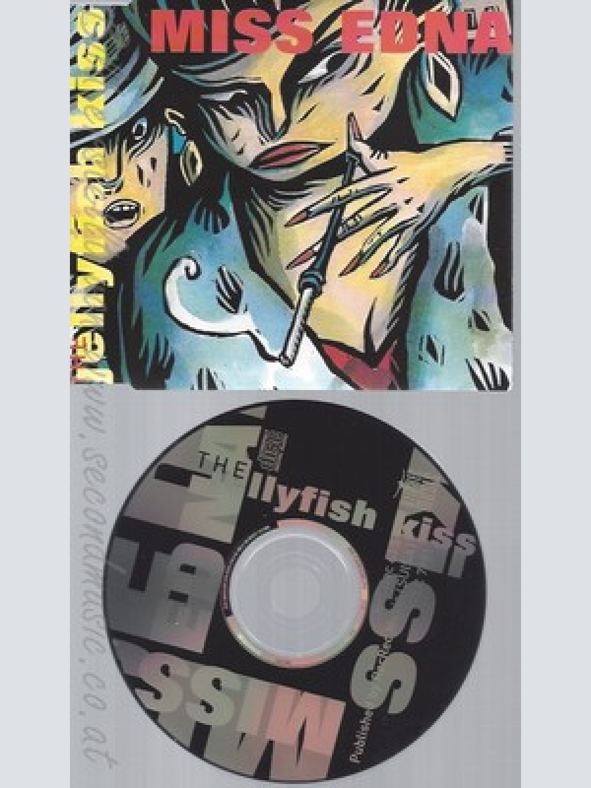 CD--THE JELLYFISH KISS -- - SINGLE -- MISS EDNA