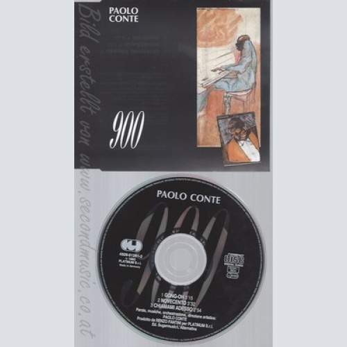 CD--PAOLO CONTE -- 900 [SINGLE-CD]