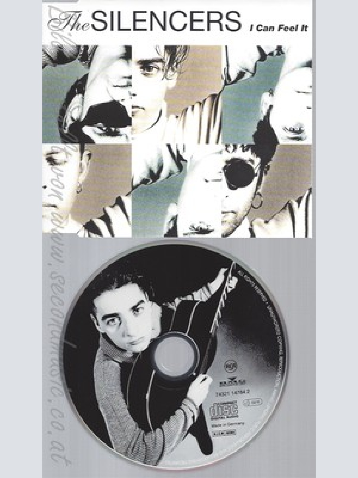 CD--SILENCERS - SINGLE -- I CAN FEEL IT -INCL. 2 VERSIONS, -