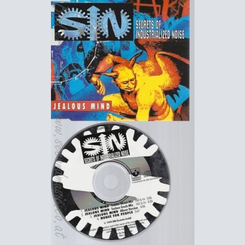 CD--S.I.N. -SECRETS OF INDUSTRIALIZED NOISE- - SINGLE -- JEALOUS MIND -INCL. 3 V