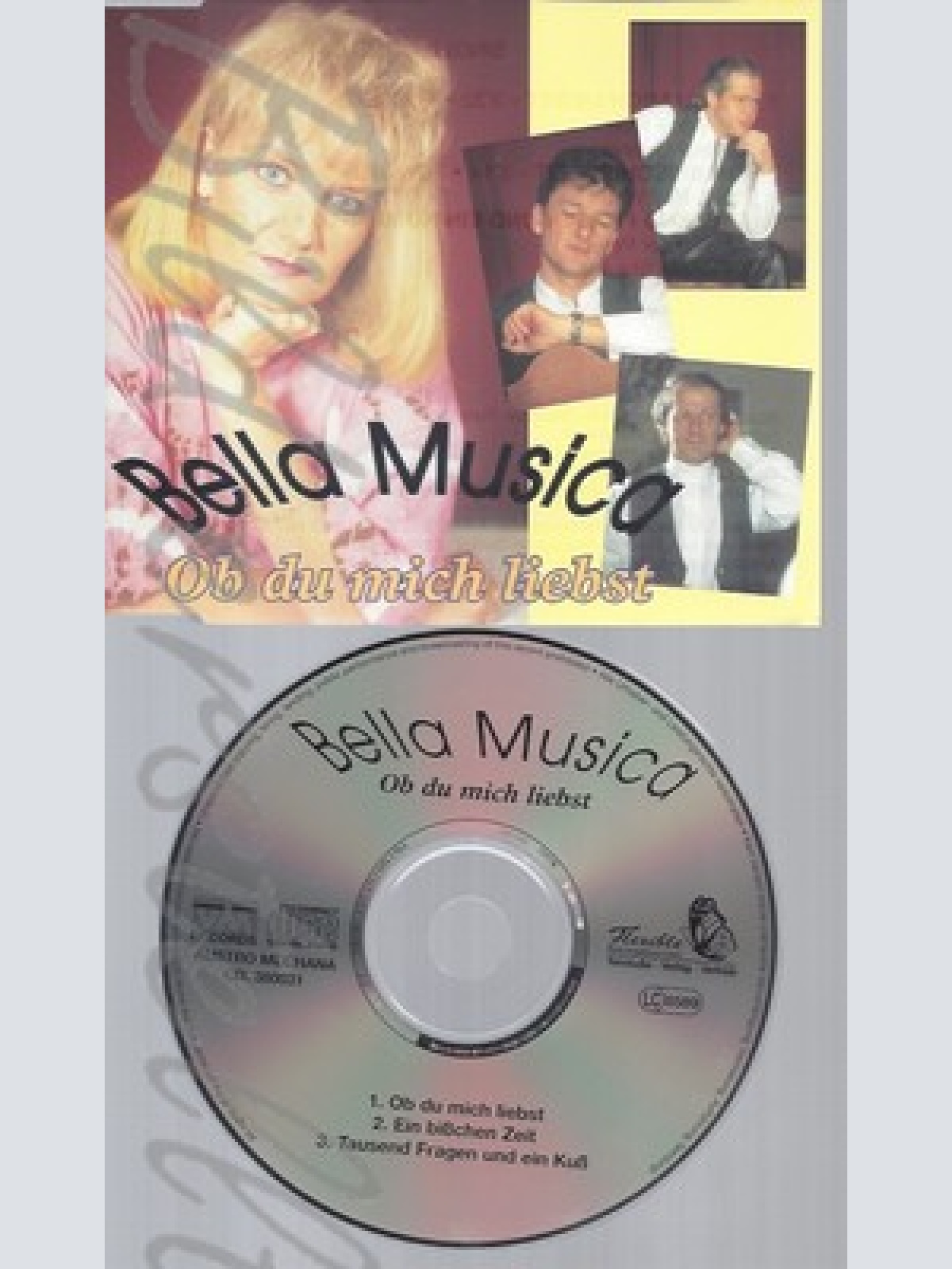 CD--BELLA MUSICA--OB DU MICH LIEBST